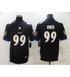 Men's Baltimore Ravens #99 Odafe Oweh Nike Black Limited Jersey
