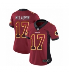 Women's Washington Redskins #17 Terry McLaurin Limited Red Rush Drift Fashion Football Jersey