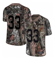 Youth Nike Minnesota Vikings #33 Dalvin Cook Camo Rush Realtree Limited NFL Jersey