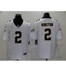 Men's New Orleans Saints #2 Jameis Winston Black Football Draft Limited Jersey