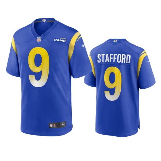 Men's Los Angeles Rams #10 Cooper Kupp Nike Game NFL Jersey - Royal Men's Los Angeles Rams #10 Cooper Kupp Nike Game NFL Jersey - Royal