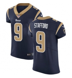 Men's Los Angeles Rams #9 Matthew Stafford Navy Blue Team Color Stitched NFL Vapor Untouchable Elite Jersey Men's Los Angeles Rams #9 Matthew Stafford Navy Blue Team Color Stitched NFL Vapor Untouchable Elite Jersey