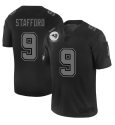 Men's Los Angeles Rams #9 Matthew Stafford Nike Black 2019 Salute To Service Limited Stitched NFL Jersey Men's Los Angeles Rams #9 Matthew Stafford Nike Black 2019 Salute To Service Limited Stitched NFL Jersey