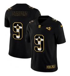 Men's Los Angeles Rams #9 Matthew Stafford Nike Carbon Black Vapor Cristo Redentor Limited NFL Jersey