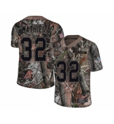 Men's Kansas City Chiefs #32 Tyrann Mathieu Camo Rush Realtree Limited Football Jersey