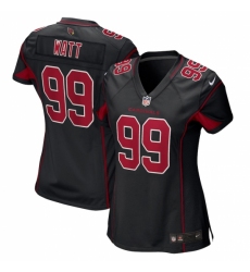 Women's Arizona Cardinals #99 J.J. Watt Nike Black 2nd Alternate Jersey