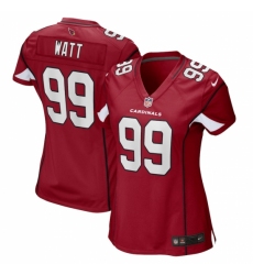 Women's Arizona Cardinals #99 J.J. Watt Nike Red Cardinal Player Jersey