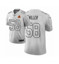 Men's Denver Broncos #58 Von Miller Limited White City Edition Football Jersey