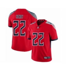 Youth Tennessee Titans #22 Derrick Henry Limited Red Inverted Legend Football Jersey