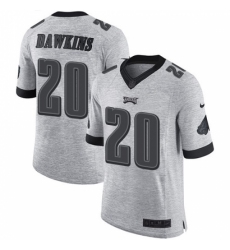 Men's Nike Philadelphia Eagles #20 Brian Dawkins Limited Gray Gridiron II NFL Jersey Men's Nike Philadelphia Eagles #20 Brian Dawkins Limited Gray Gridiron II NFL Jersey