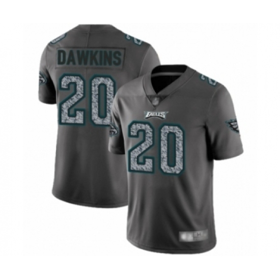 Men's Philadelphia Eagles #20 Brian Dawkins Limited Gray Static Fashion Football Jersey Men's Philadelphia Eagles #20 Brian Dawkins Limited Gray Static Fashion Football Jersey