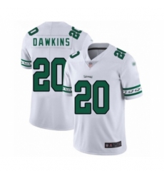 Men's Philadelphia Eagles #20 Brian Dawkins White Team Logo Fashion Limited Player Football Jersey Men's Philadelphia Eagles #20 Brian Dawkins White Team Logo Fashion Limited Player Football Jersey
