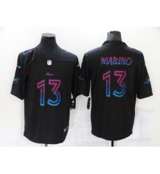 Men's Miami Dolphins #13 Dan Marino Black Nike City Player Limited Jersey