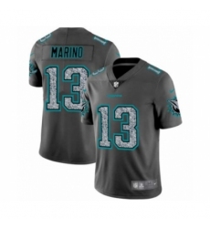 Men's Miami Dolphins #13 Dan Marino Limited Gray Static Fashion Limited Football Jersey