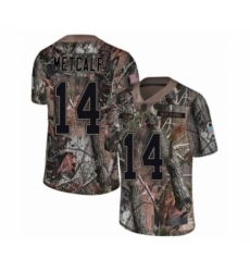 Men's Seattle Seahawks #14 D.K. Metcalf Limited Camo Rush Realtree Football Jersey
