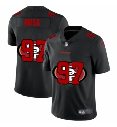 Men's San Francisco 49ers #97 Nick Bosa Black Nike Black Shadow Edition Limited Jersey
