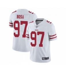 Men's San Francisco 49ers #97 Nick Bosa White Vapor Untouchable Limited Player Football Jersey