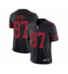 Youth San Francisco 49ers #97 Nick Bosa Black Vapor Untouchable Limited Player Football Jersey