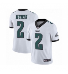 Philadelphia Eagles #2 Jalen Hurts White Vapor Untouchable Limited Player Football Jersey