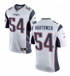 Men's Nike New England Patriots #54 Dont'a Hightower Game White NFL Jersey