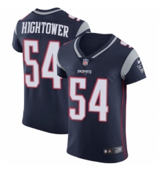 Men's Nike New England Patriots #54 Dont'a Hightower Navy Blue Team Color Vapor Untouchable Elite Player NFL Jersey