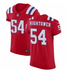 Men's Nike New England Patriots #54 Dont'a Hightower Red Alternate Vapor Untouchable Elite Player NFL Jersey