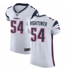 Men's Nike New England Patriots #54 Dont'a Hightower White Vapor Untouchable Elite Player NFL Jersey
