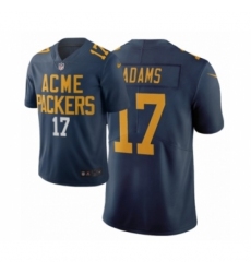 Men Green Bay Packers #17 Davante Adams Navy City Edition Vapor Limited Jersey