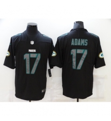 Men's Green Bay Packers #17 Davante Adams Black Nike Limited Jersey