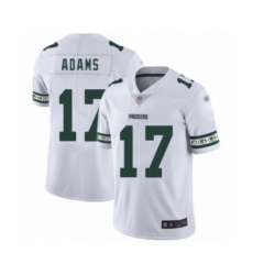 Men's Green Bay Packers #17 Davante Adams Limited White Team Logo Fashion Limited Football Jersey