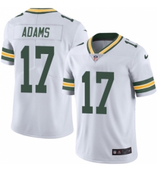 Men's Nike Green Bay Packers #17 Davante Adams White Vapor Untouchable Limited Player NFL Jersey