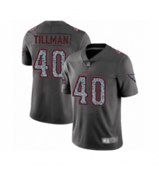 Men's Arizona Cardinals #40 Pat Tillman Limited Gray Static Fashion Football Jersey