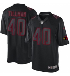 Men's Nike Arizona Cardinals #40 Pat Tillman Limited Black Impact NFL Jersey