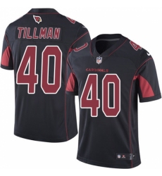 Men's Nike Arizona Cardinals #40 Pat Tillman Limited Black Rush Vapor Untouchable NFL Jersey