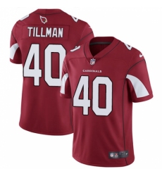 Men's Nike Arizona Cardinals #40 Pat Tillman Red Team Color Vapor Untouchable Limited Player NFL Jersey