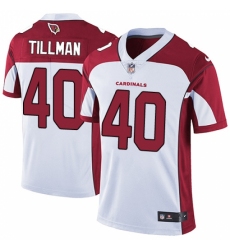 Men's Nike Arizona Cardinals #40 Pat Tillman White Vapor Untouchable Limited Player NFL Jersey