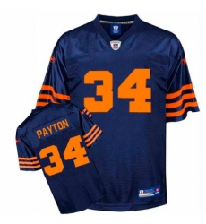 Reebok Chicago Bears #34 Walter Payton Blue 1940s Premier EQT Throwback NFL Jersey