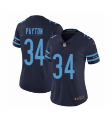 Women's Chicago Bears #34 Walter Payton Limited Navy Blue City Edition Football Jersey