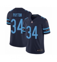 Youth Chicago Bears #34 Walter Payton Limited Navy Blue City Edition Football Jersey