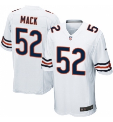 Men's Nike Chicago Bears #52 Khalil Mack Game White NFL Jersey