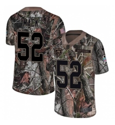 Men's Nike Chicago Bears #52 Khalil Mack Limited Camo Rush Realtree NFL Jersey