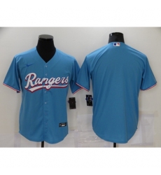 Men's Nike Texas Rangers Blank Blue Home Stitched Baseball Jersey