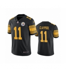 Pittsburgh Steelers #11 Chase Claypool Black Color Rush Limited Jersey