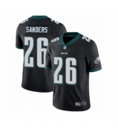 Men's Philadelphia Eagles #26 Miles Sanders Black Alternate Vapor Untouchable Limited Player Football Jersey