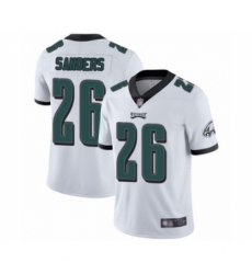 Men's Philadelphia Eagles #26 Miles Sanders White Vapor Untouchable Limited Player Football Jersey