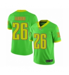 Youth Philadelphia Eagles #26 Miles Sanders Limited Green City Edition Football Jersey