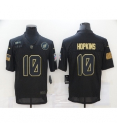 Men's Arizona Cardinals #10 DeAndre Hopkins Black Nike 2020 Salute To Service Limited Jersey