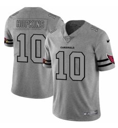 Men's Nike Arizona Cardinals #10 DeAndre Hopkins Gray Gridiron II Vapor Untouchable Limited NFL Jersey