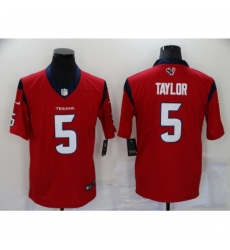 Men's Houston Texans #5 Tyrod Taylor Nike Red Limited Jersey