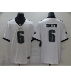Men's Philadelphia Eagles #6 DeVonta Smith Nike White 2021 Draft First Round Pick Limited Jersey